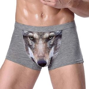 NWOT Bestag Wolf Bulge Pouch Boxer Briefs 3-Pack